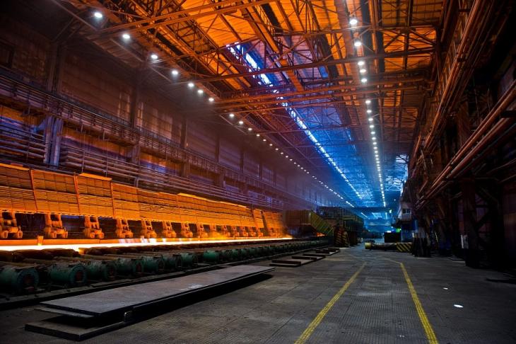 Hot-rolled steel production