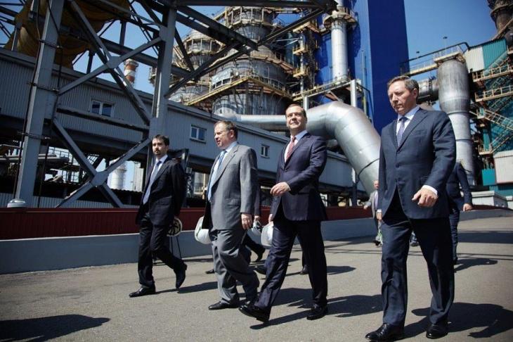 Dmitry Medvedev’s visit to NLMK